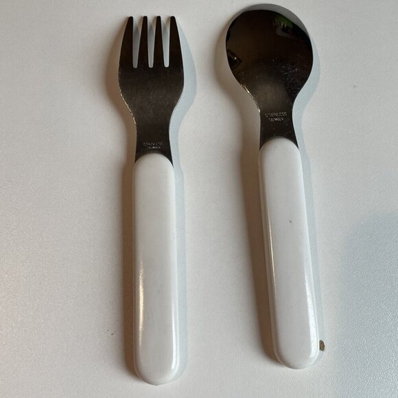 Vintage 1996 Zak Designs Jurassic Park The Lost World Child's Fork & Spoon RARE - Picture 4 of 6